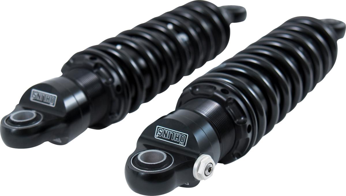 Ohlins STX36 Blackline Rebound Adjustable Heavy Duty 13" Twin Shocks for 1990-2025 Harley-Davidson Touring - Black