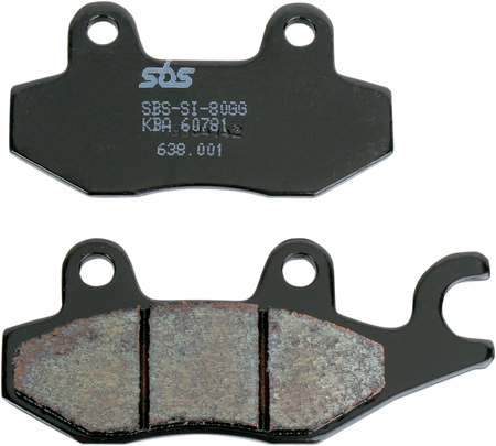 SBS 638LS Street Excel Sintered Rear Brake Pads
