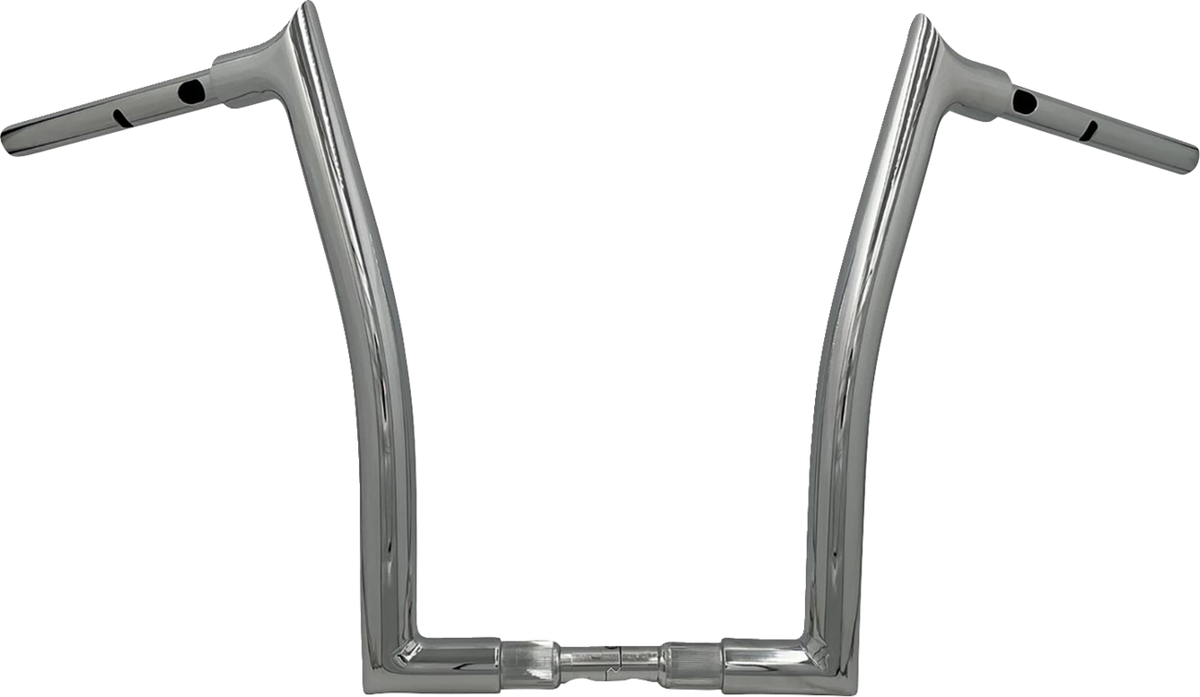 FBI Fat Baggers 1-1/2" EZ Pointed Top Handlebars for 24 FLTRX, 23-25 FLTRXSE - Chrome / 16"