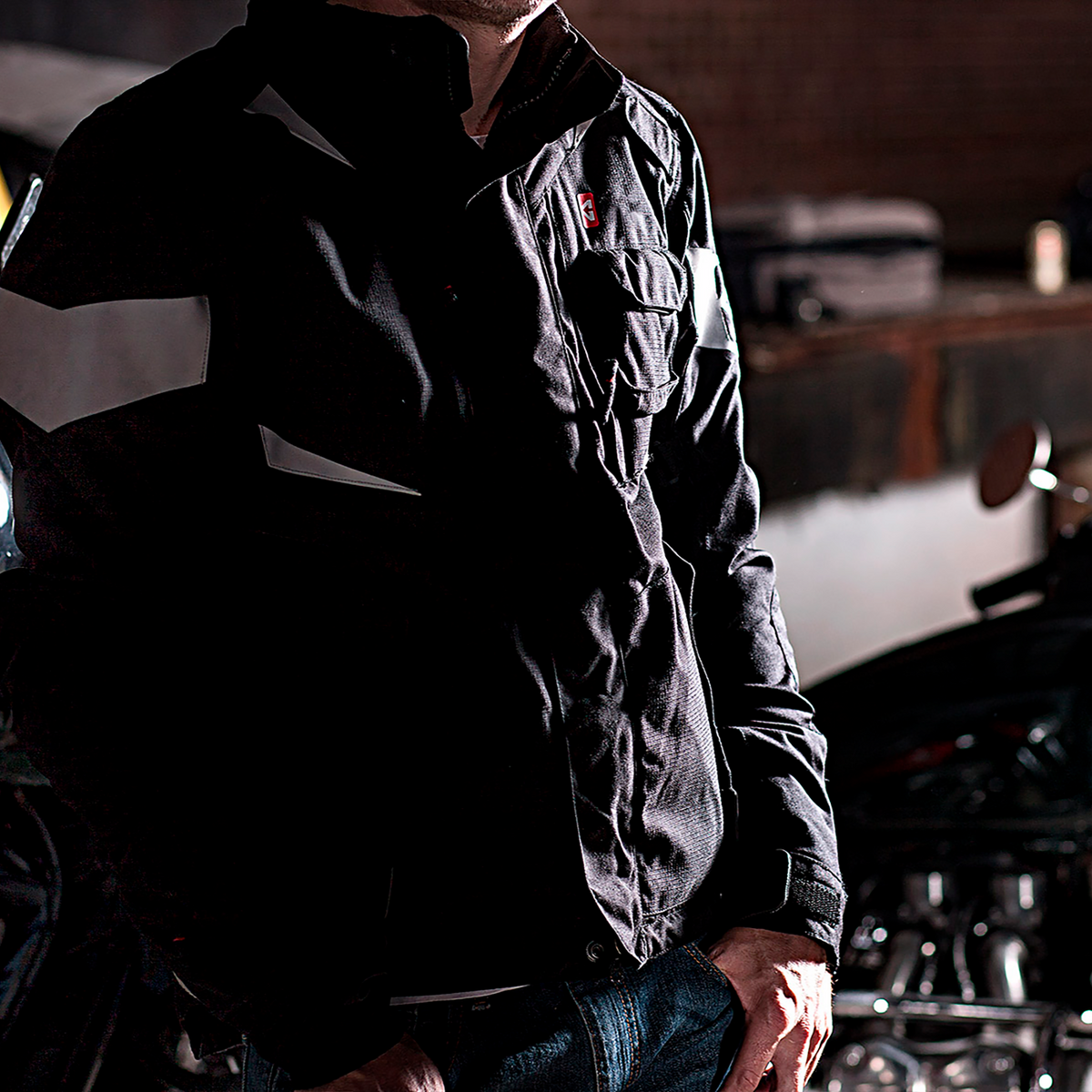 Gerbing Heated Clothing 12V EX Pro Motorcycle Heated Jacket - Black