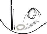 FBI Fat Baggers Control Installation Kit for 2014-2023 Harley-Davidson Touring - FLH/X '21-'23 / Black / +8"