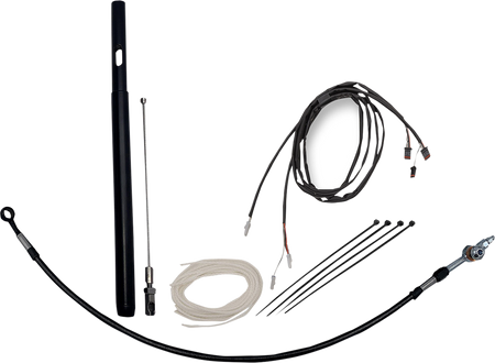 FBI Fat Baggers Control Installation Kit for 2014-2023 Harley-Davidson Touring - FLH/X '21-'23 / Black / +8"