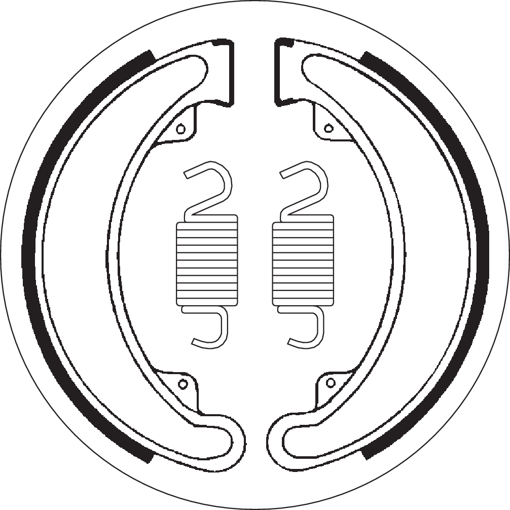 SBS Off-Road Brake Shoes for Select 1973-2024 Models