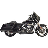 Bassani Road Rage II Hot Rod Turnout 2-1 Mid 4" Exhaust System Harley Bagger