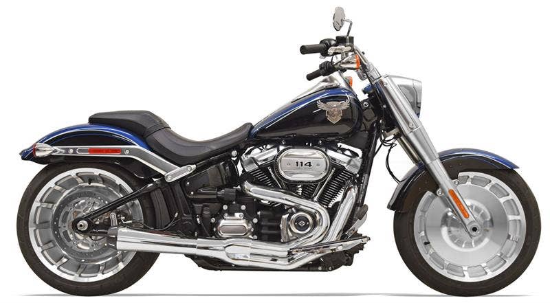 Bassani 1S62R Black Road Rage 3 2 Into 1 Exhaust 18-19 FLFB FXDR FXBR