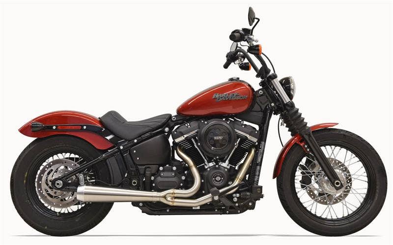 Bassani 1S72SS Chrome Road Rage 2 Into 1 Full Exhaust Harley 2018 Softail
