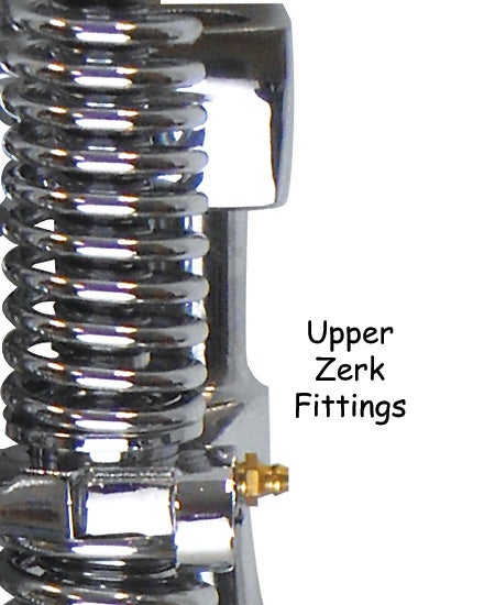 Mid USA Chrome Hardbody Antique Style Vintage 20" Springer Fork Front End