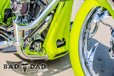 Bad Dad Classic Series Chin Spoiler w/ Single Vent for 97-13 FLH/T Touring Models