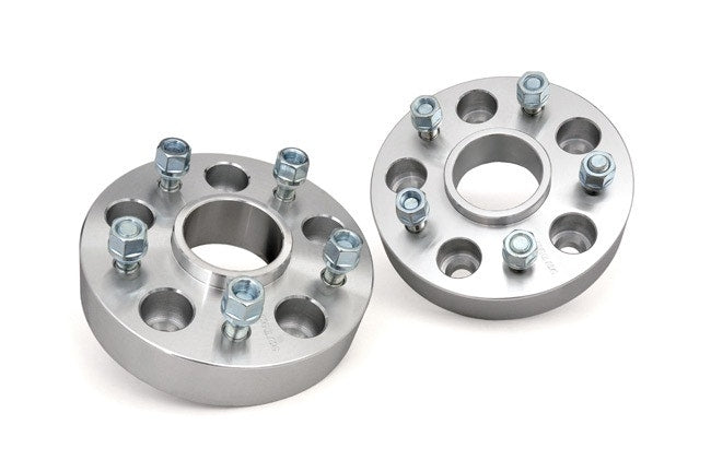 Rough Country 1091 1.5" Wheel Spacers 5x5 for Jeep Wrangler JK Grand Cherokee