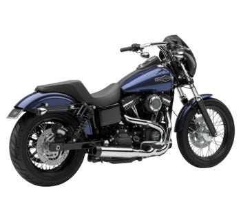 Cobra USA 6476 Chrome 4" El Diablo 2-Into-1 Exhaust 06-11 Harley Dyna FXD