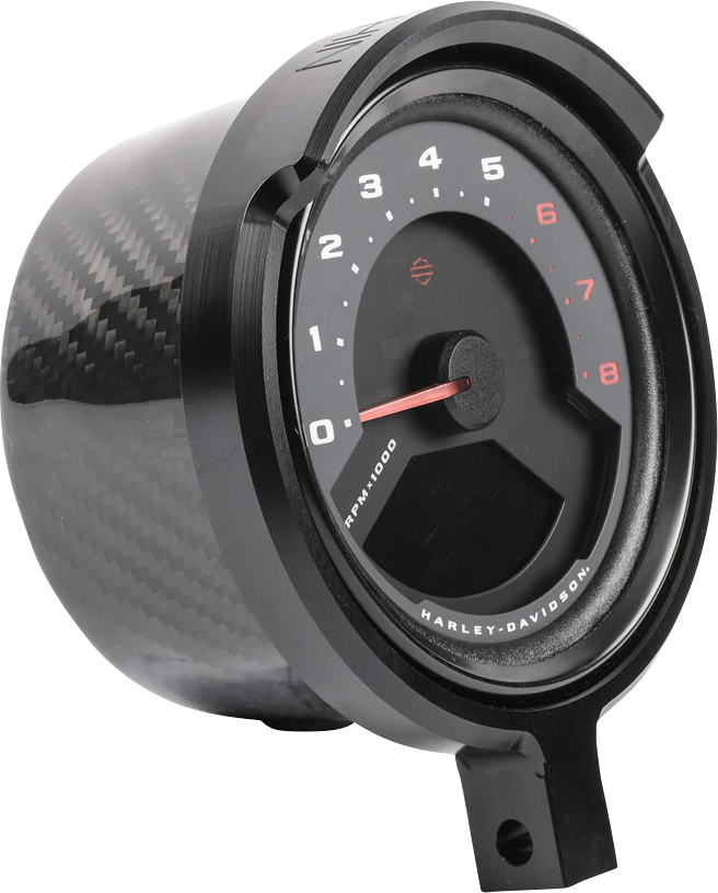 Thrashin Supply Co. Softail Gauge Relocation Kit for 2020-2025 Harley-Davidson Softail