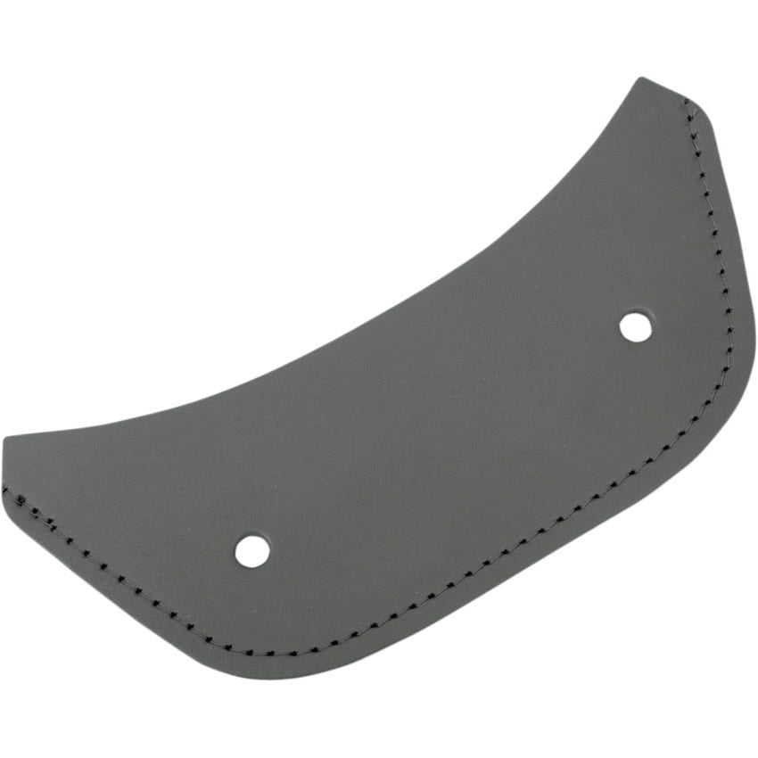 Drag Specialties Black Leather Fender Chap for Harley 97-21 Touring 00-17 FLST
