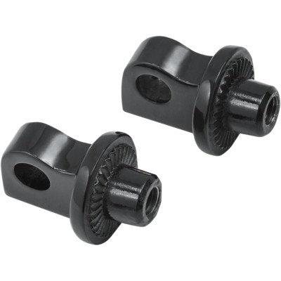 Kuryakyn 8888 Male-Mount Footpegs Splined Adapter Harley Sportster 1200 10-20