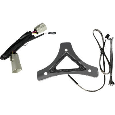Custom Dynamics Dual Intensity Run/Brake LED Backrest Chrome Harley Trike 15-20