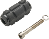 Ciro Chicane Chrome and Black Shift Pegs for Harley