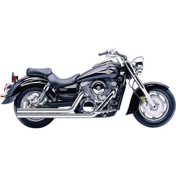 Cobra Chrome Speedster Long Exhaust System Pipes Kawasaki VN1600 Vulcan 03-08