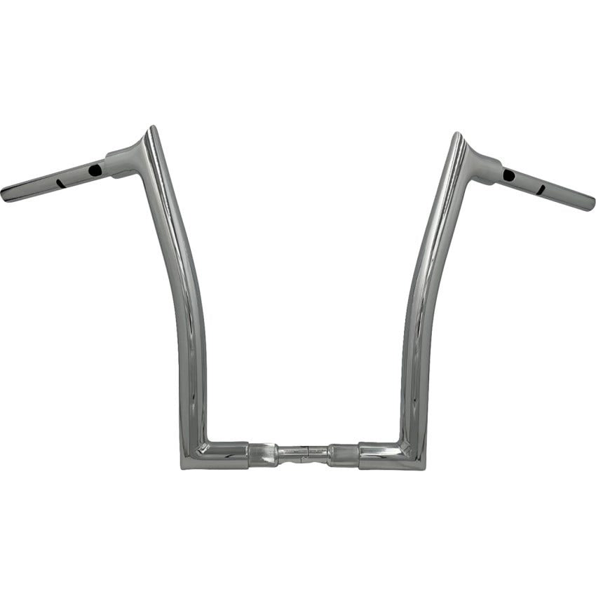 FBI Inc Chrome 1-1/2" EZ Install Pointed Top 16" Handlebar for 23.5-Up FLTRX