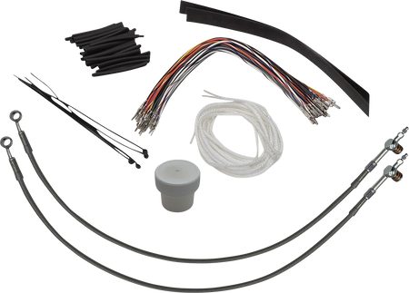 FBI Control Installation Kit - Hydraulic Clutch for 2008-2013 H-D Touring - Braided / 14"