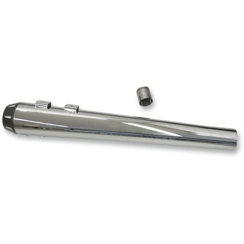 Bassani Chrome Crossover 2-1 Eliminator DNT Megaphone Slip Muffler Harley M8 FLH 17