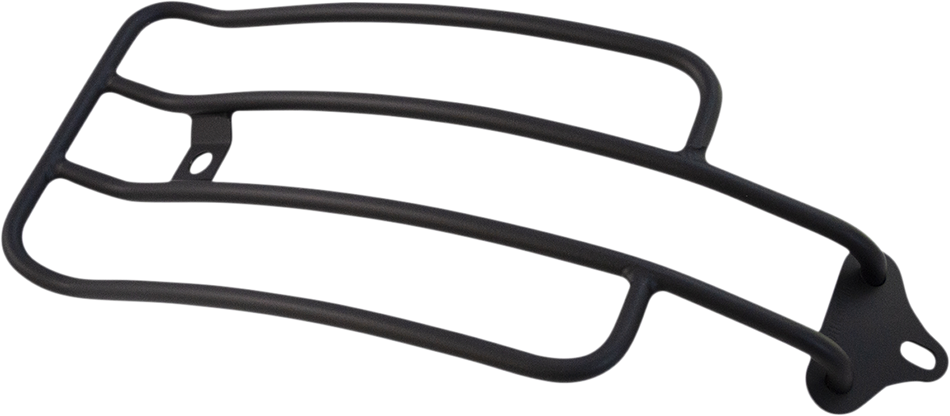 Motherwell 6" Solo Matte Black Luggage Rack 4 Harley 18-20 Softail Models