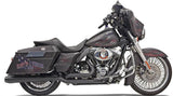 Bassani True Dual Down & Under Exhaust w/ 4" Muffler Harley FL