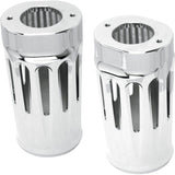 Arlen Ness Smooth Upper Fork Boot Covers for Harley