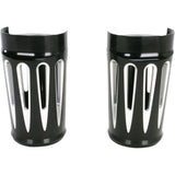 Arlen Ness Smooth Upper Fork Boot Covers for Harley