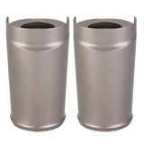 Arlen Ness Smooth Aluminum Fat Tire Upper Fork Boot Covers for Harley