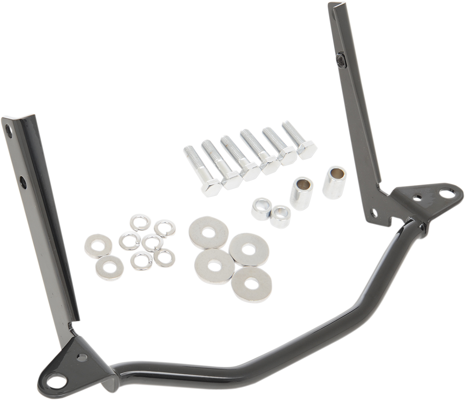 Drag Speciaties Gloss Black Spotlight Bar for Harley 00-14 FL Softail