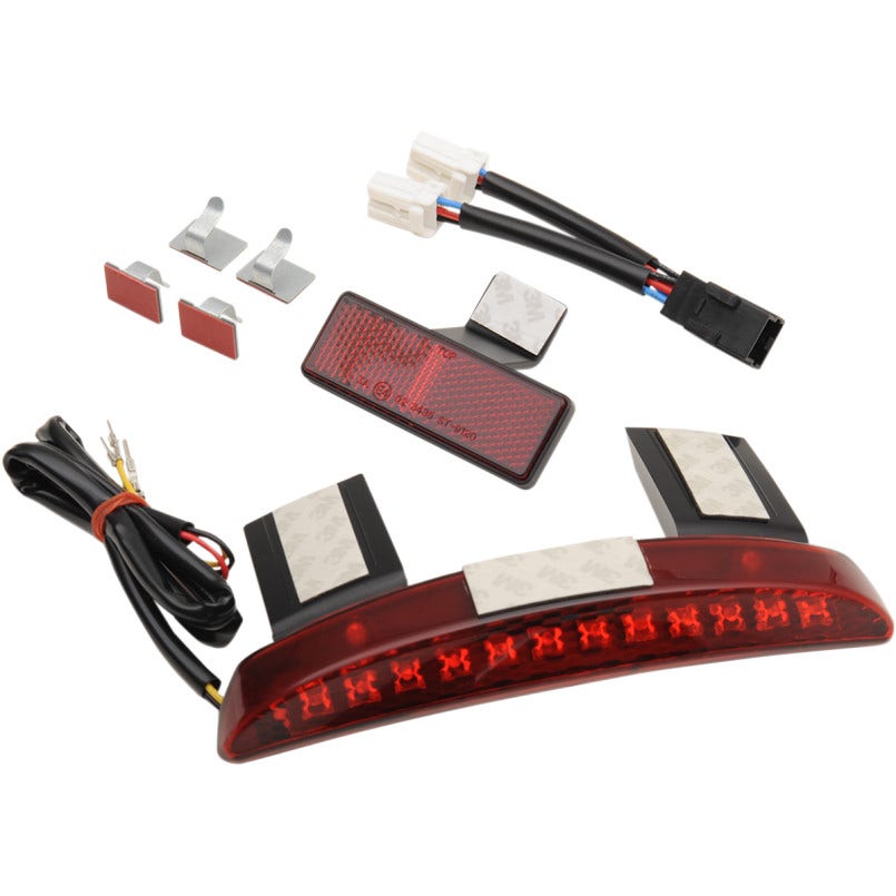Drag Specialties LED Running / Brake Light Assembly Red Lens Harley 14-15 XL