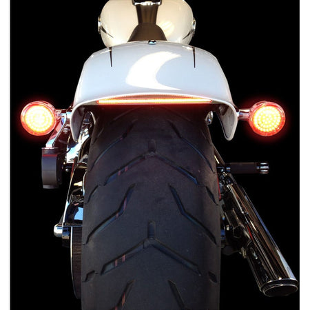 Custom Dynamics Chrome Billet LED Tailight Harley Softail Breakout 13-15  |  CD1054