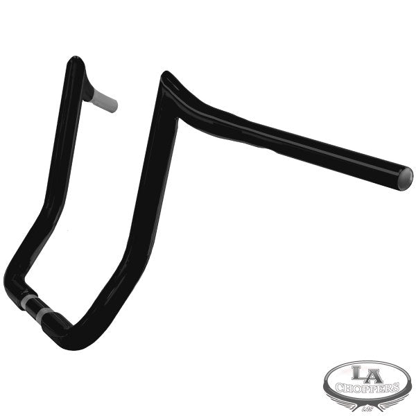 LA Choppers 1 1/4" Bagger Prime Ape Flat Black 13"  Handlebars Harley 96-23 FLH/T