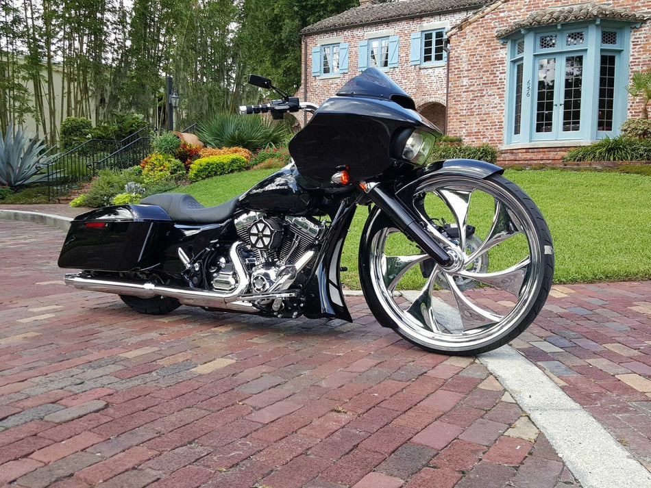 American Suspension Bolt ON Short Neck Kit 26" Wheel Harley Touring 91-08