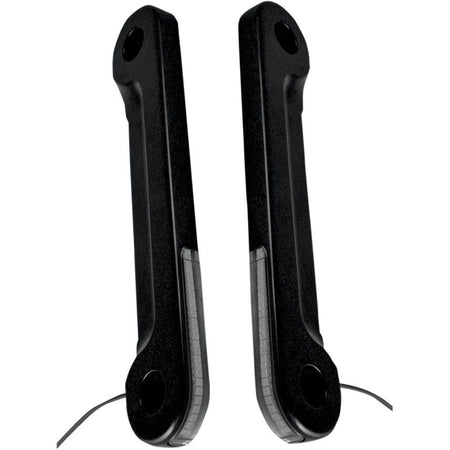 Alloy Art Street Glide Black L.E.D. Low Profile Front Turn Signals | SGFS-2