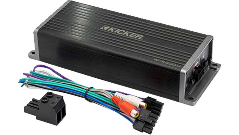 Kicker KPX Amplifier 75 Watt x 4 Channels at 2 OHMS 4 Harley
