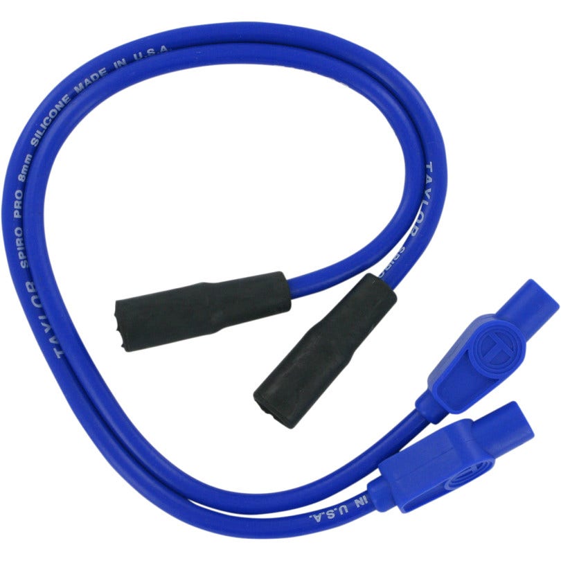 Taylor Blue 8MM Custom Spark Plug Wire Set Harley Touring W/Efi 99-08 Xl 04-06 20634