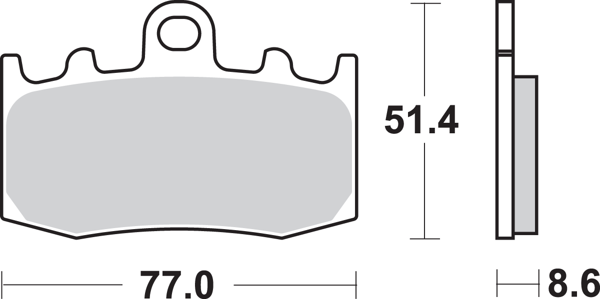 SBS Street Excel Sintered Brake Pads for Select 1994-2026 BMW Models