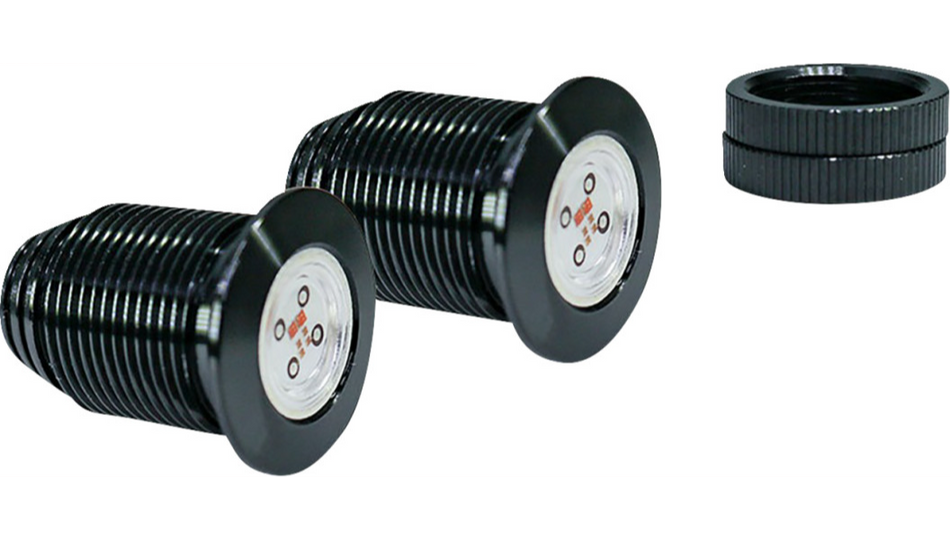 Bagger Nation Bag Thunder Bolts Black Taillight Kit 4 Harley 18-23 Softails