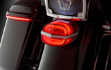 Ciro Armor Taillights W/O License Light Window 4 Harley 99-23