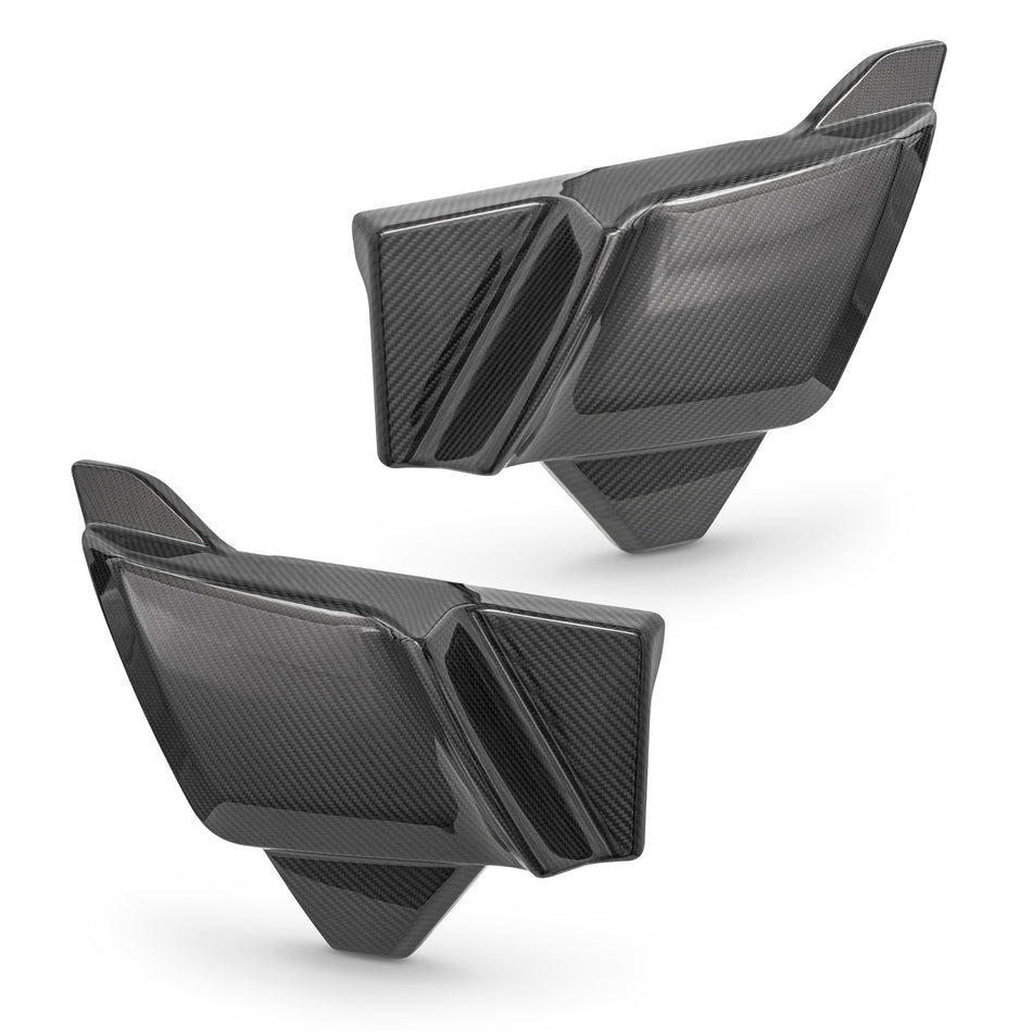 Arlen Ness Carbon Fiber Side Covers for Harley Touring Models