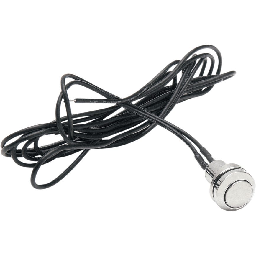 Chrome Momentary Switch Mini Custom Button for Horn Signal or Harley Starter Switch