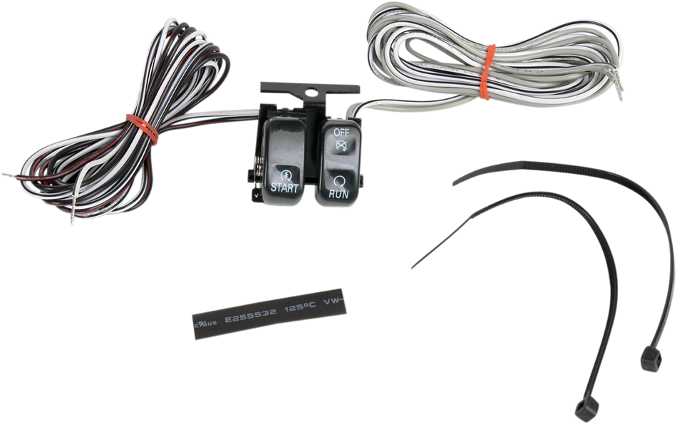 Replacement Start/Stop Switches Black For Harley-Davidson 1996-2013