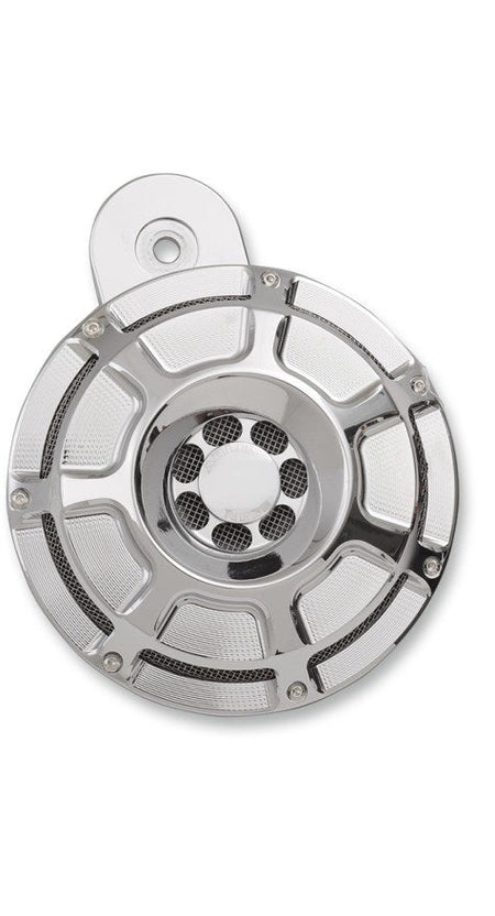 Arlen Ness Chrome Billet Beveled Horn w/ Cover For Harley Big Twin 91-14 | 70-212