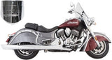 Tab Performance 4" B.A.M Sticks Chrome Slip On Muffler No Bags Indian 14-Up