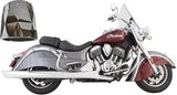 Tab Performance 4" B.A.M Sticks Chrome Slip On Muffler No Bags Indian 14-Up