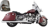 Tab Performance 4" B.A.M Sticks Chrome Slip On Muffler w/ Bags Indian 14-Up