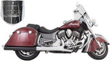 Tab Performance 4" B.A.M Sticks Black Slip On Muffler w/ Bags Indian 14-Up