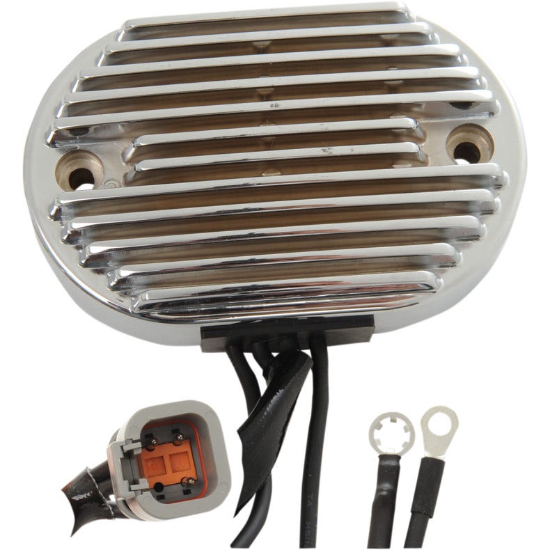 Drag Premium Solid State Chrome Voltage Regulator Harley 01-06 Softail 74540-01