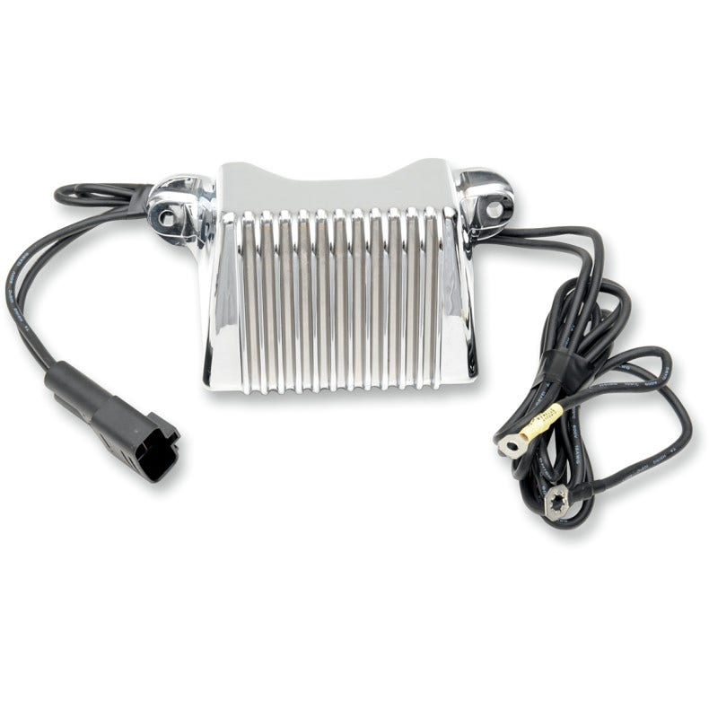 Drag Premium Solid State Chrome Voltage Regulator Harley FLH 97-01 Repl 74505-97