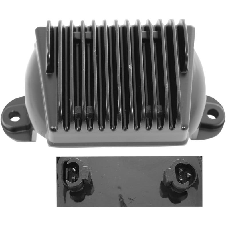 Drag Premium Solid State Black Voltage Regulator Harley FLH 09-16 Repl 74505-09